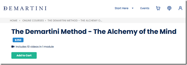 John Demartini - The Alchemy of the Mind